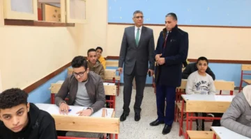 جولة ميدانية.. محافظ الجيزة يتابع امتحانات الشهادة الإعدادية بالهرم